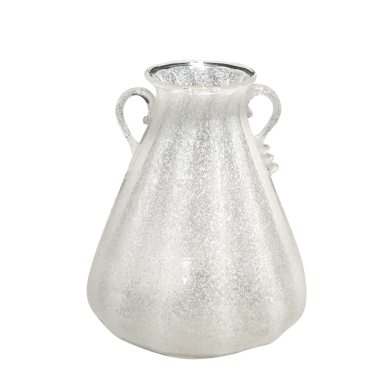 20th Century Murano Glass Vase, Italian Table Decor by Seguso Vetri D’Arte