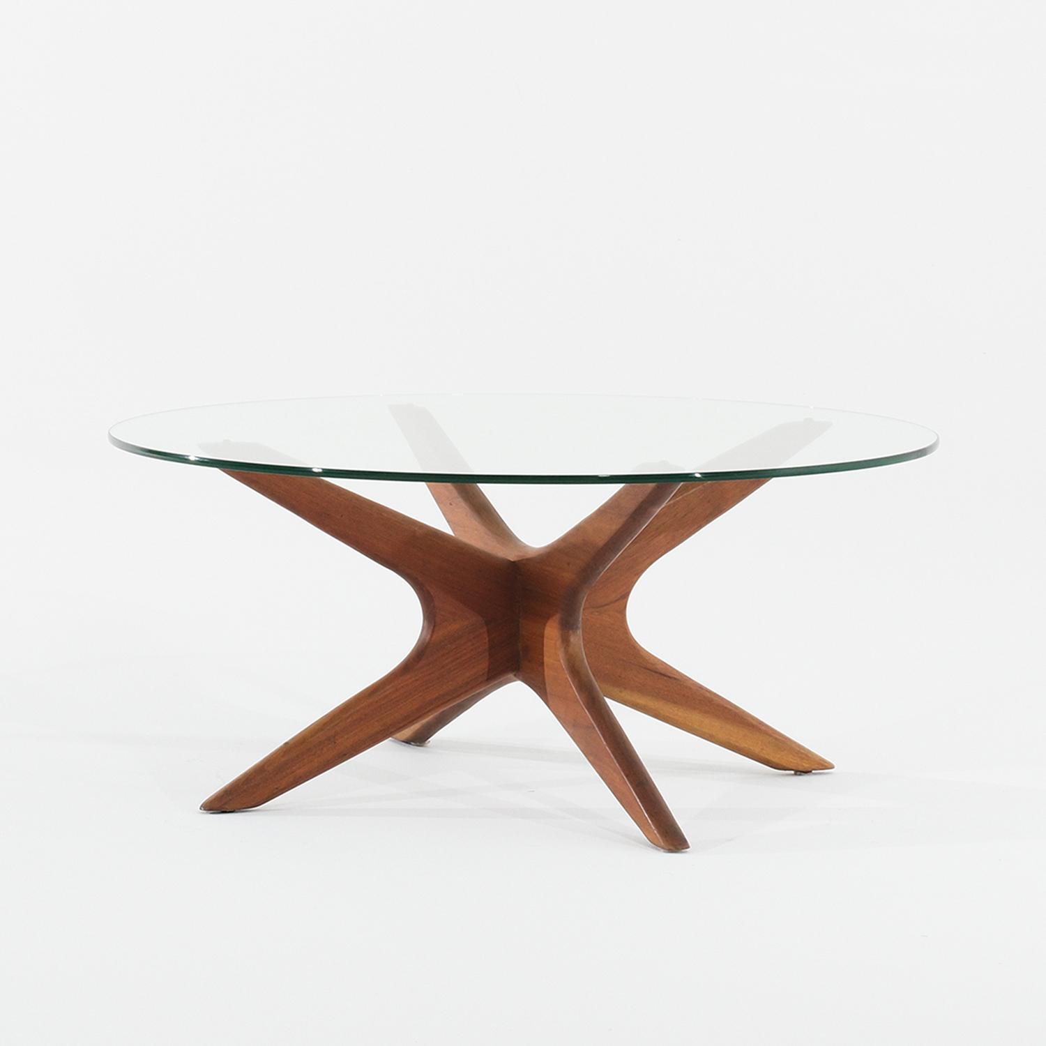 20th Century American Craft Associates Walnut Sofa Table by Adrian Pearsall