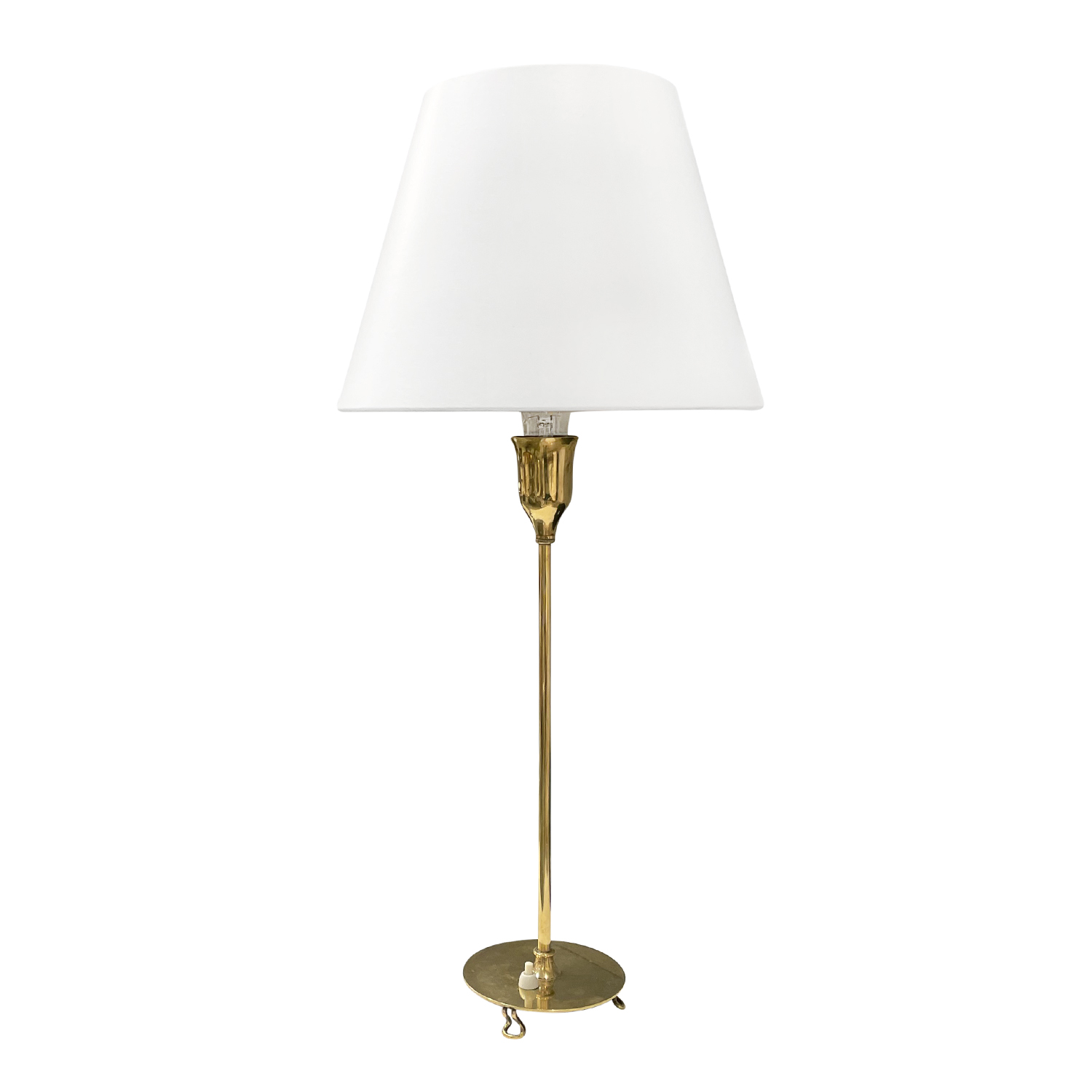 20th Century Swedish Svenskt Tenn Brass Dressing Table Lamp by Josef Frank